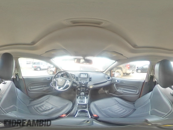 2017 Ford Fiesta Titanium with VIN 3FADP4FJ8HM164132, listed as a Copart auction lot 82577424 with 63,686 mi miles and Salvage Title. Bid and sale history available at DreamBid. Image 13.