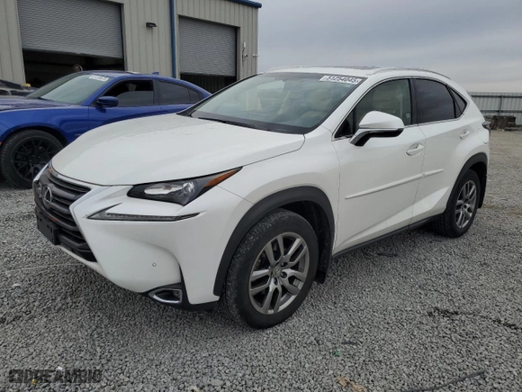 2015 Lexus NX 200t with VIN JTJBARBZ4F2002141, listed as a Copart auction lot 51254045 with 133,084 mi miles and Salvage Title. Bid and sale history available at carsss.com. Image 1.