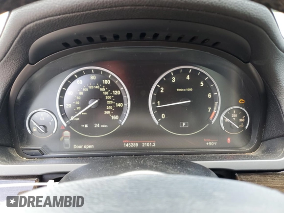 2012 BMW 7 Series 750i with VIN WBAKA8C50CDV99875, listed as a Copart auction lot 61663985 with 145,289 mi miles and Clean title. Bid and sale history available at DreamBid. Image 9.