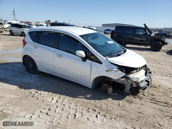 2015 Nissan Versa Note SR with VIN 3N1CE2CP5FL377201, listed as a Copart auction lot 47295175 with 133,899 mi miles and Salvage Title. Bid and sale history available at carsss.com. Image 4.