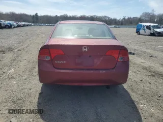 2008 Honda Civic LX with VIN 1HGFA16558L018019, listed as a Copart auction lot 54498205 with 219,956 mi miles and Clean Title. Bid and sale history available at DreamBid. Image 6.