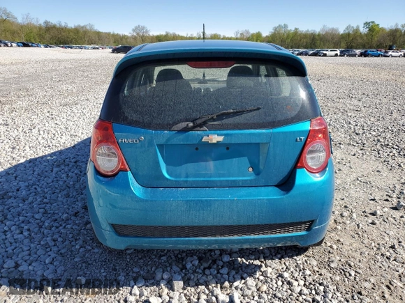 2009 Chevrolet Aveo 2LT z VIN KL1TG66E89B616617, wystawiony jako Copart lot #55206305 z przebiegiem 165 405 mil mil oraz Szkoda całkowita • Salvage title. Historia ofert i sprzedaży dostępna na DreamBid. Obrazek 6.
