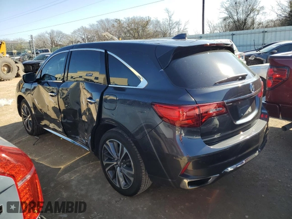 2019 Acura MDX Technology z VIN 5J8YD3H5XKL005816, wystawiony jako Copart lot #85987664 z przebiegiem 99 354 mil mil oraz Szkoda całkowita • Salvage title. Historia ofert i sprzedaży dostępna na DreamBid. Obrazek 2.