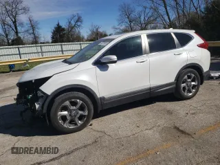 2019 Honda CR-V EX with VIN 2HKRW1H57KH511951, listed as a Copart auction lot 50376655 with 60,946 mi miles and Salvage Title. Bid and sale history available at carsss.com. Image 1.
