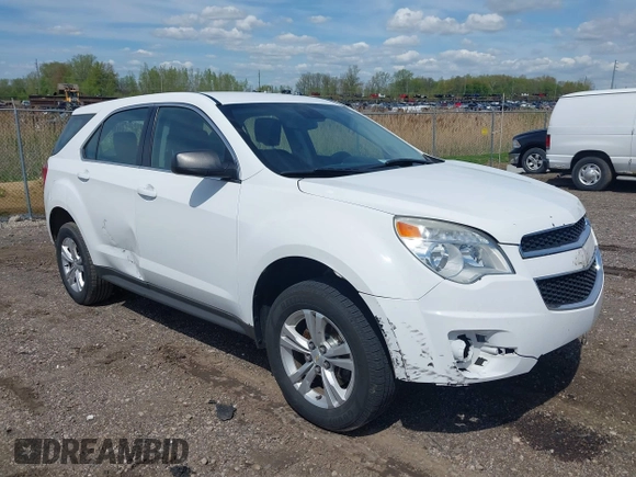 2013 Chevrolet Equinox LS z VIN 2GNALBEK5D6324518, wystawiony jako IAAI lot #42193962 z przebiegiem 155 979 mil mil oraz . Historia ofert i sprzedaży dostępna na DreamBid. Obrazek 1.
