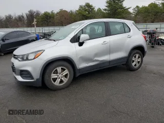 2017 Chevrolet Trax LS with VIN KL7CJNSB4HB210121, listed as a Copart auction lot 53154595 with 51,044 mi miles and Salvage Title. Bid and sale history available at carsss.com. Image 1.