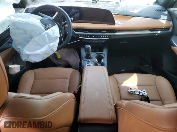 2024 Cadillac XT4 FWD Sport with VIN 1GYFZER42RF171372, listed as a Copart auction lot 76884714 with Not provided miles and Salvage title. Bid and sale history available at DreamBid. Image 8.