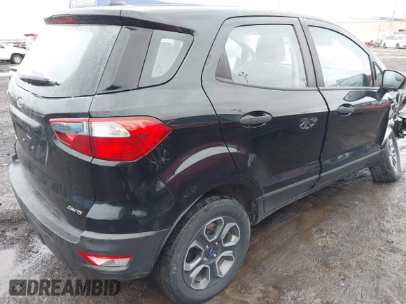 2020 Ford EcoSport S with VIN MAJ6S3FL1LC324462, listed as a IAAI auction lot 41795813 with 18,628 mi miles and . Bid and sale history available at DreamBid. Image 4.