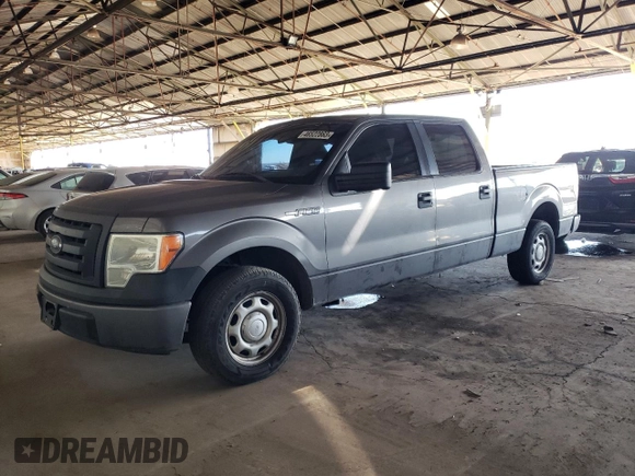 2012 Ford F-150 XL with VIN 1FTFW1CF4CKE37877, listed as a Copart auction lot 46522863 with 183,953 mi miles and Salvage Title. Bid and sale history available at carsss.com. Image 1.