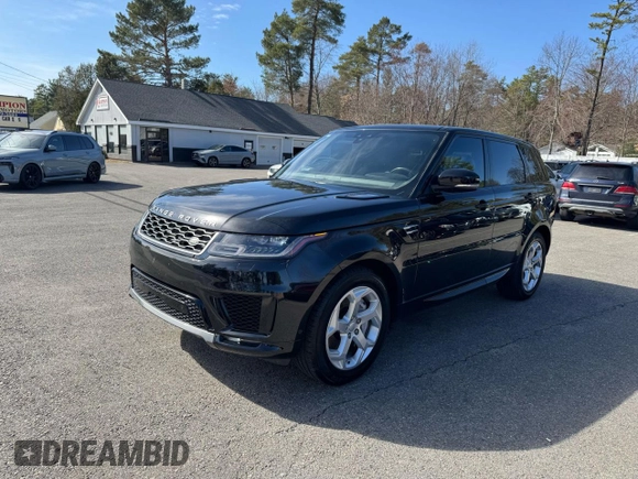 2018 Land Rover Range Rover Sport HSE with VIN SALWR2RVXJA414725, listed as a Copart auction lot 52300335 with 77,046 mi miles and Clean Title. Bid and sale history available at carsss.com. Image 1.
