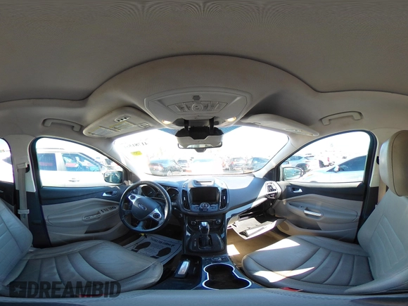 2015 Ford Escape Titanium with VIN 1FMCU0J93FUC20745, listed as a IAAI auction lot 41781551 with 174,538 mi miles and . Bid and sale history available at DreamBid. Image 19.
