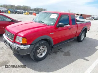 2002 Ford Ranger XL Fleet with VIN 1FTZR45E82PA15624, listed as a IAAI auction lot 41867220 with 207,603 mi miles. Bid and sale history available at carsss.com. Image 2.