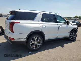 2022 Hyundai Palisade SEL с VIN KM8R4DHE1NU458094, выставлен на аукционе Copart как лот 62136285 с пробегом 36 021 миль миль и Списание • Salvage title. История ставок и продаж доступна на DreamBid. Изображение 3.