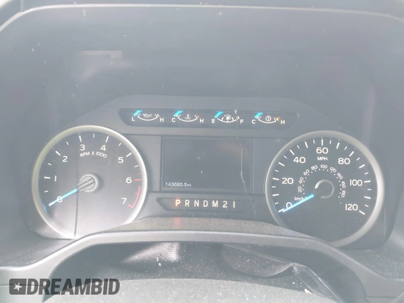 2015 Ford F-150 XL with VIN 1FTEW1CG3FFC10942, listed as a IAAI auction lot 41407958 with 143,685 mi miles and . Bid and sale history available at DreamBid. Image 7.