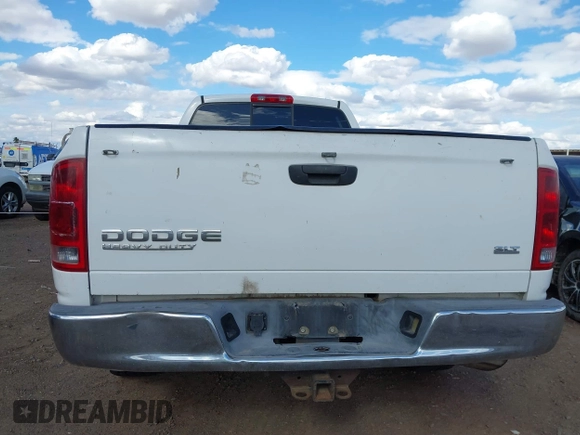 2003 Dodge 2500 ST with VIN 3D7KA28C83G716621, listed as a IAAI auction lot 41792798 with 184,830 mi miles. Bid and sale history available at carsss.com. Image 16.