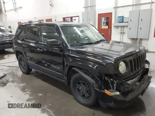 2017 Jeep Patriot Sport SE with VIN 1C4NJPBA1HD162077, listed as a IAAI auction lot 40855450 with 80,334 mi miles and . Bid and sale history available at DreamBid. Image 1.