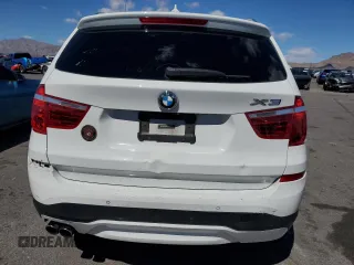 2016 BMW X3 sDrive28i with VIN 5UXWZ7C56G0R32308, listed as a Copart auction lot 49641825 with 170,266 mi miles and Salvage Title. Bid and sale history available at DreamBid. Image 6.