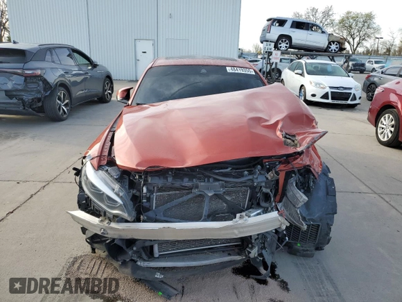 2020 BMW M2 Competition with VIN WBS2U7C06L7G01793, listed as a Copart auction lot 48419355 with 74,459 mi miles and Salvage Title. Bid and sale history available at carsss.com. Image 5.