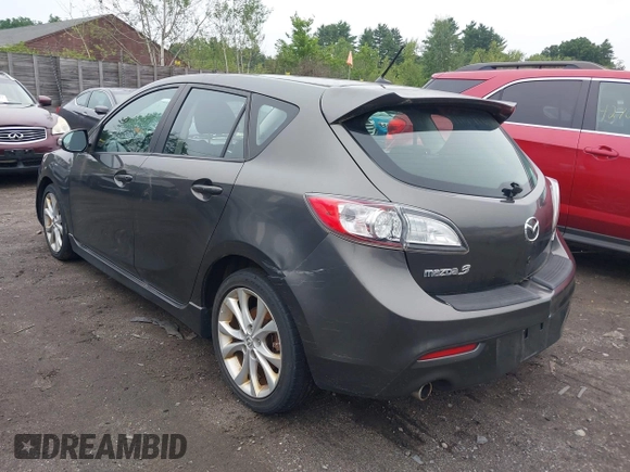 2010 Mazda 3 S Sport with VIN JM1BL1H67A1135292, listed as a IAAI auction lot 42710927 with 184,422 mi miles and . Bid and sale history available at DreamBid. Image 3.