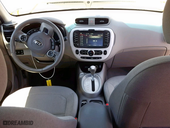 2016 Kia Soul EV with VIN KNDJP3AE5G7006499, listed as a Copart auction lot 40766609 with 20,392 mi miles and Salvage Title. Bid and sale history available at carsss.com. Image 9.