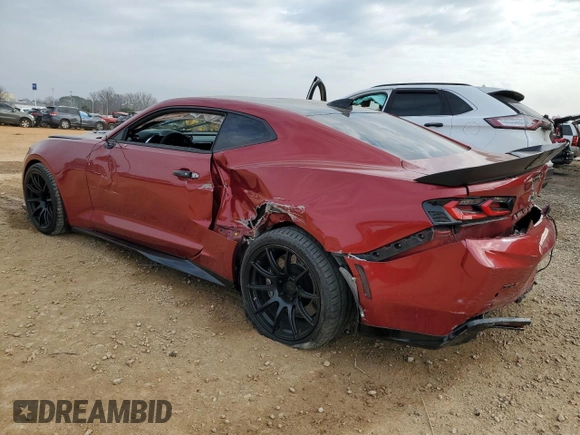 2018 Chevrolet Camaro ZL1 with VIN 1G1FJ1R60J0149068, listed as a Copart auction lot 44157975 with 60,385 mi miles and Salvage Title. Bid and sale history available at DreamBid. Image 2.