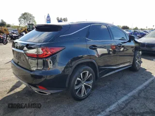 2021 Lexus RX with VIN 2T2HZMAA4MC206615, listed as a Copart auction lot 42412305 with 130,480 mi miles and Salvage Title. Bid and sale history available at carsss.com. Image 3.