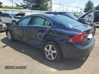 2013 Volvo S60 T5 Premier with VIN YV1612FS4D2230401, listed as a Copart auction lot 63463655 with 210,680 mi miles and Salvage title. Bid and sale history available at DreamBid. Image 2.
