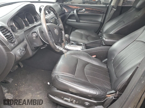2017 Buick Enclave Leather with VIN 5GAKRBKD5HJ340245, listed as a Copart auction lot 41649255 with 110,383 mi miles and Salvage Title. Bid and sale history available at DreamBid. Image 7.