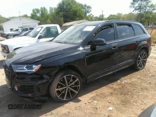 2021 Audi Q7 Premium Plus with VIN WA1LXAF72MD031553, listed as a IAAI auction lot 42071156 with 40,388 mi miles and . Bid and sale history available at DreamBid. Image 2.