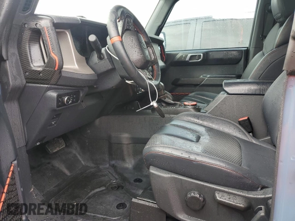 2023 Ford Bronco Raptor with VIN 1FMEE5JR7PLB79692, listed as a Copart auction lot 74881474 with 862 mi miles and Salvage Title. Bid and sale history available at carsss.com. Image 7.