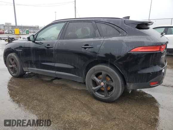 2018 Jaguar F-Pace 25t Premium with VIN SADCJ2FXXJA252400, listed as a Copart auction lot 55306745 with Not provided miles and Salvage title. Bid and sale history available at DreamBid. Image 2.