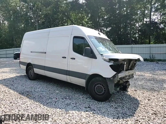 2022 Mercedes-Benz Sprinter Cargo with VIN W1Y40CHY1NT102227, listed as a Copart auction lot 64997704 with Not Provided miles and Salvage Title. Bid and sale history available at carsss.com. Image 12.