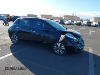 2017 Nissan LEAF SV with VIN 1N4BZ0CP6HC304957, listed as a IAAI auction lot 41385496 with 81,281 mi miles and . Bid and sale history available at DreamBid. Image 1.