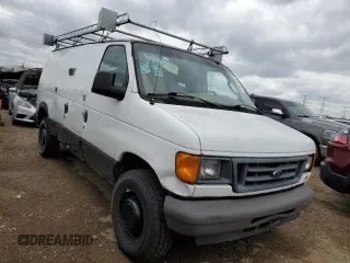 2006 Ford Econoline Cargo with VIN 1FTSE34LX6HB42608, listed as a Copart auction lot 77971544 with 227,882 mi miles and Clean Title. Bid and sale history available at carsss.com. Image 4.