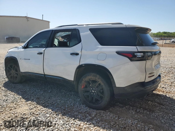 2020 Chevrolet Traverse Premier with VIN 1GNERKKW4LJ127266, listed as a Copart auction lot 52258785 with Not provided miles and Salvage title. Bid and sale history available at DreamBid. Image 2.