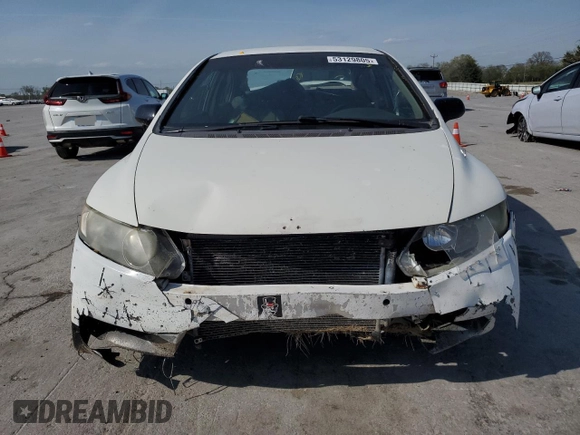 2010 Honda Civic LX with VIN 2HGFA1F59AH573302, listed as a Copart auction lot 53129805 with 290,954 mi miles and Clean Title. Bid and sale history available at DreamBid. Image 5.