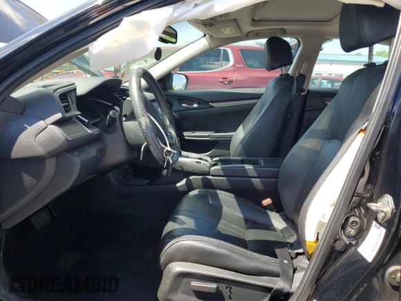 2018 Honda Civic EX-L z VIN 19XFC1F77JE200457, wystawiony jako Copart lot #55989755 z przebiegiem 95 080 mil mil oraz Szkoda całkowita • Salvage title. Historia ofert i sprzedaży dostępna na DreamBid. Obrazek 7.