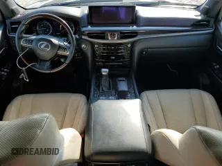 2019 Lexus LX with VIN JTJHY7AX0K4301764, listed as a Copart auction lot 62988664 with 72,899 mi miles and Salvage Title. Bid and sale history available at carsss.com. Image 8.