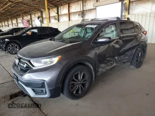 2020 Honda CR-V EX with VIN 7FARW1H52LE017274, listed as a Copart auction lot 60573975 with 83,211 mi miles and Salvage title. Bid and sale history available at DreamBid. Image 1.