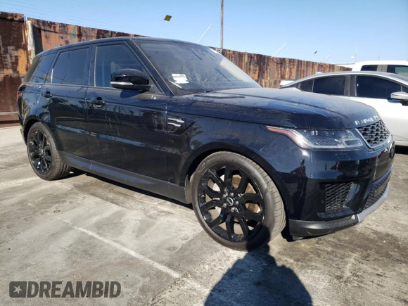 2018 Land Rover Range Rover Sport SE with VIN SALWG2RV2JA414630, listed as a Copart auction lot 72763004 with 57,349 mi miles and Salvage title. Bid and sale history available at DreamBid. Image 4.