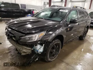 2025 Subaru Outback Wilderness with VIN 4S4BTGUD9S3121452, listed as a Copart auction lot 85080784 with 0 mi miles and Salvage Title. Bid and sale history available at carsss.com. Image 1.