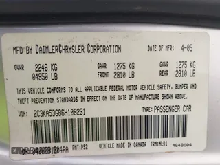 2006 Chrysler 300 Touring z VIN 2C3KA53G86H109231, wystawiony jako IAAI lot #42299031 z przebiegiem Nie podano mil oraz . Historia ofert i sprzedaży dostępna na DreamBid. Obrazek 9.