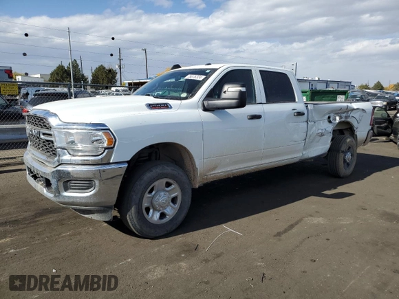 2023 Ram 2500 Tradesman with VIN 3C6UR5HJXPG519409, listed as a Copart auction lot 78076324 with 41,453 mi miles and Salvage Title. Bid and sale history available at carsss.com. Image 1.