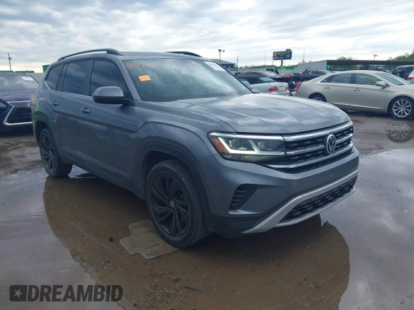 2022 Volkswagen Atlas SE z VIN 1V2JR2CA4NC529787, wystawiony jako IAAI lot #42051211 z przebiegiem 55 787 mil mil oraz . Historia ofert i sprzedaży dostępna na DreamBid. Obrazek 1.