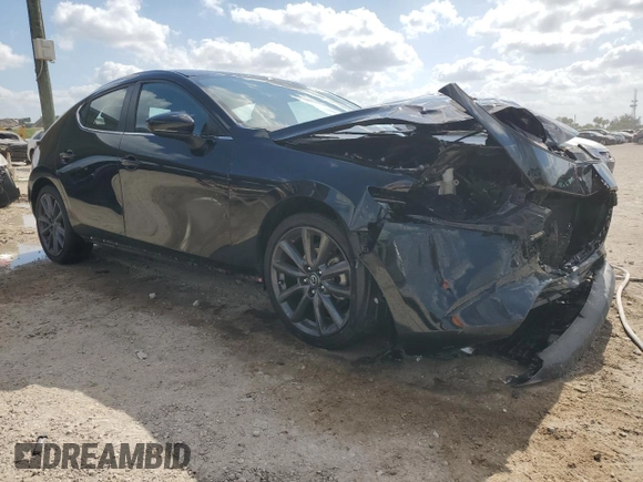 2021 Mazda 3 Select with VIN JM1BPAKL6M1320649, listed as a Copart auction lot 54423835 with 42,387 mi miles and Salvage title. Bid and sale history available at DreamBid. Image 4.