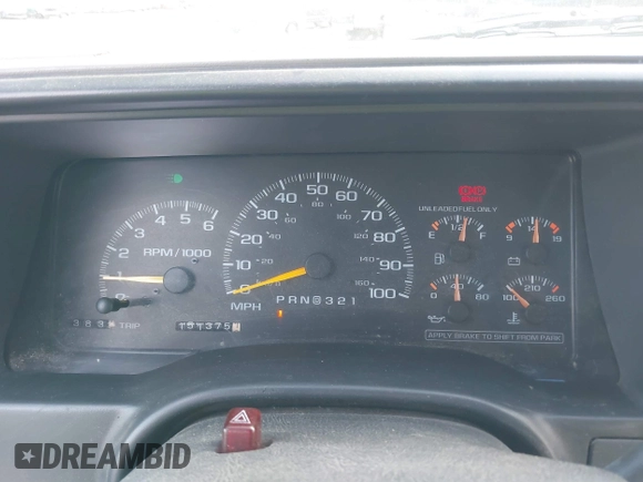 1997 Chevrolet Silverado 1500 with VIN 2GCEK19R2V1262153, listed as a IAAI auction lot 41752380 with 151,375 mi miles and . Bid and sale history available at DreamBid. Image 7.