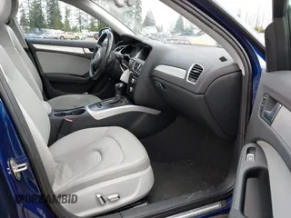 2013 Audi A4 Premium with VIN WAUAFAFL7DN017295, listed as a IAAI auction lot 41760767 with 100,624 mi miles. Bid and sale history available at carsss.com. Image 5.