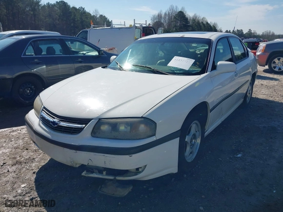 2001 Chevrolet Impala LS with VIN 2G1WH55K219250334, listed as a IAAI auction lot 41832721 with 1 mi miles. Bid and sale history available at carsss.com. Image 6.