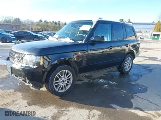 2012 Land Rover Range Rover HSE with VIN SALME1D44CA375032, listed as a IAAI auction lot 41421408 with 156,563 mi miles. Bid and sale history available at carsss.com. Image 2.