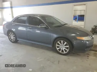 2008 Acura TSX Nav with VIN JH4CL96918C010219, listed as a Copart auction lot 62650535 with 177,732 mi miles and Salvage title. Bid and sale history available at DreamBid. Image 4.
